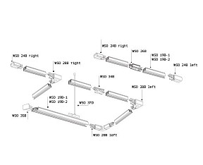 Заглушка Italline WSO черный арт. WSO 35B black