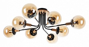 Люстра на штанге Arte Lamp Oxford разноцветный арт. A2716PL-8BK