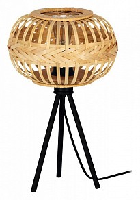 Настольная лампа декоративная Eglo Amsfield 1 черный арт. 43865