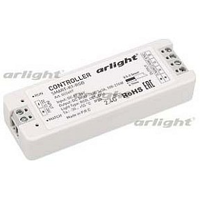 Контроллер Arlight SMART-K белый арт. SMART-K1-RGB (12-24V, 3x3A)