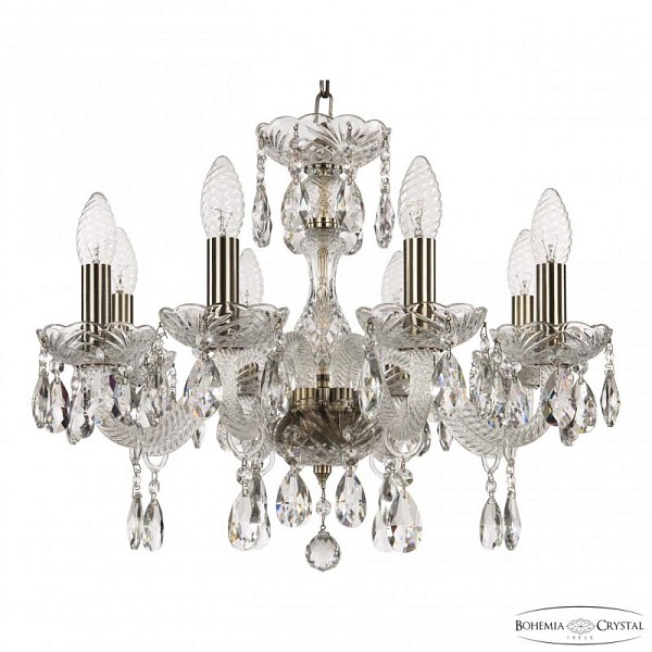 Подвесная люстра Bohemia Ivele Crystal 117 неокрашенный арт. 117/8/165 Pa