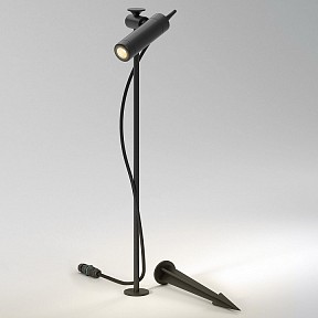 Наземный светильник Elektrostandard Covert черный арт. 35173/S