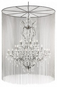Подвесная люстра Loft it Vaille Crystal графитовый арт. 10450/1200