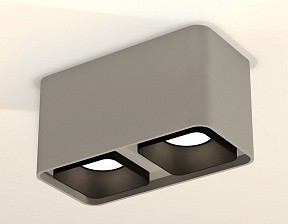 Накладной светильник Ambrella Light XS серый арт. XS7852002
