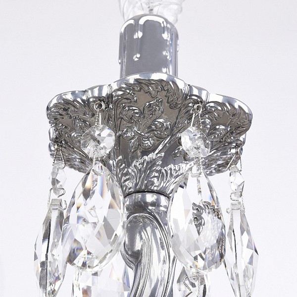 Подвесная люстра Bohemia Ivele Crystal AL7801 металл арт. AL78101/8/250 B CG