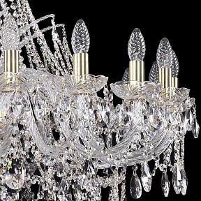 Подвесная люстра Bohemia Ivele Crystal 1411 золото арт. 1411/20/360/G