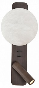 Бра с подсветкой Odeon Light Albergo бронза арт. 7163/9WL