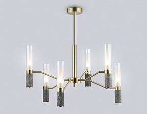 Люстра на штанге Ambrella Light LH золото арт. LH53353