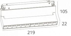 Накладной светильник Arte Lamp Linea белый арт. A4638PL-1WH
