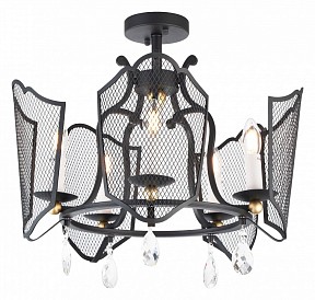 Люстра на штанге Lightstar Castello черный арт. 744057