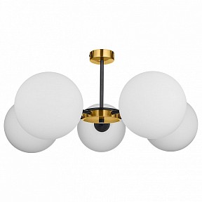 Люстра на штанге 33 идеи S32WH бронза арт. CHN800S.05.17BL.PA-S32WH