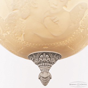 Подвесная люстра Bohemia Ivele Crystal AL7003 белый арт. AL7003P/25 WMN Angel