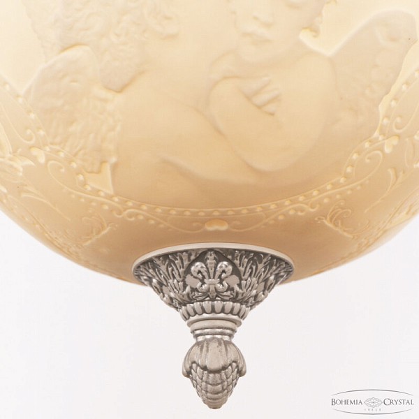 Подвесная люстра Bohemia Ivele Crystal AL7003 белый арт. AL7003P/25 WMN Angel