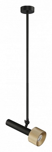 Светильник на штанге iLedex Technical Delta черный арт. 2361-1 BK+BR
