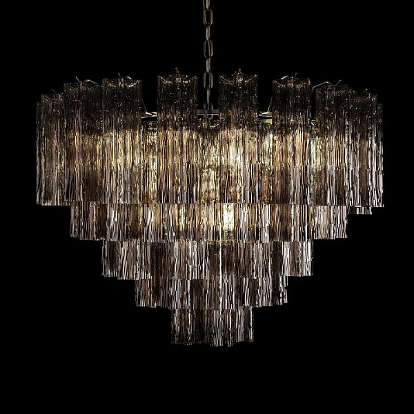 Подвесная люстра Loft it Murano бронза арт. 10580/800 Smoke