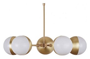 Люстра на штанге Imperiumloft Copper Light Chandelier латунь арт. 40.1494