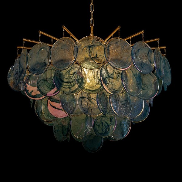 Подвесная люстра Loft it Lolly бронза арт. 10492/800 Blue