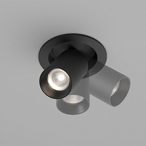 Встраиваемый светильник Maytoni Technical FOCUS LED черный арт. C071CL-7W4K-B