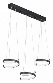 Подвесной светильник Vitaluce V3047 черный арт. V3047-1/3S