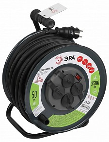 Сетевой фильтр Эра   арт. RMx-4es-3x2.5-50m-IP44(KG)