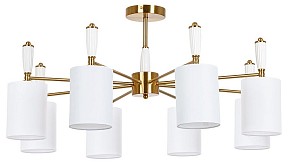 Люстра на штанге Arte Lamp WAVERLEY медь арт. A4102PL-8PB