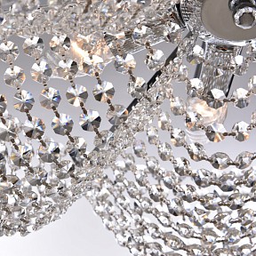 Подвесная люстра Bohemia Ivele Crystal 778 никель арт. 778/49 Ni