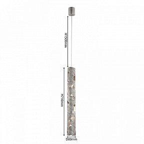 Подвесной светильник Favourite Leaftube металл арт. 4803-1P