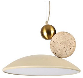 Подвесной светильник Odeon Light Travertino желтый арт. 6625/20L