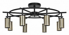 Люстра на штанге Lightstar Rullo черный арт. LR718318