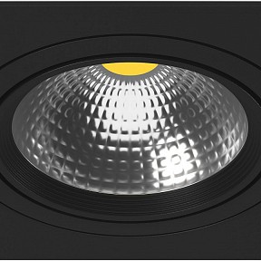 Встраиваемый светильник Lightstar Intero 111 черный арт. i81707