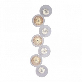 Накладной светильник Arte Milano AM-1252B никель арт. 7.1252B.D250.H800.LED Ni