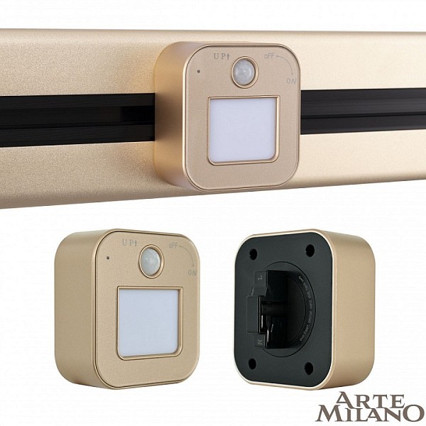 Накладной светильник Arte Milano Am-track-sockets золото арт. 380022TLS/LWS Gold