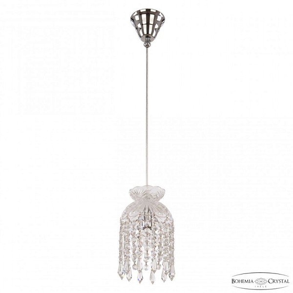 Подвесной светильник Bohemia Ivele Crystal 1478 никель арт. 14781P/13 Ni Drops