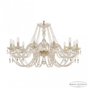 Подвесная люстра Bohemia Ivele Crystal 101 золото арт. 101/12/360 G
