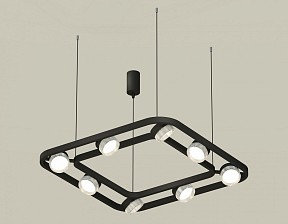 Подвесная люстра Ambrella Light XB черный арт. XB9182200