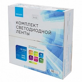Лента светодиодная Apeyron Electrics  белый арт. 10-54