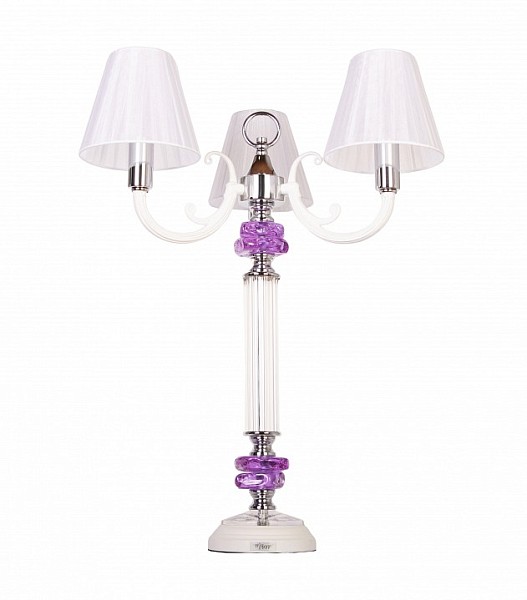 Настольная лампа декоративная Manne Manne хром арт. TL.7810-3 PURPLE