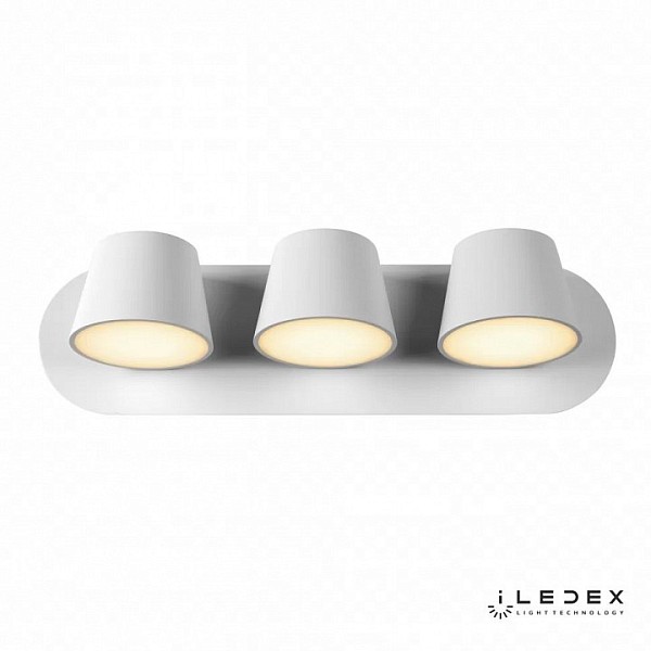 Бра iLedex Flexin белый арт. W1118-3AS WH