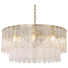 Подвесная люстра Newport DAISY латунь арт. 8370/60 C brass