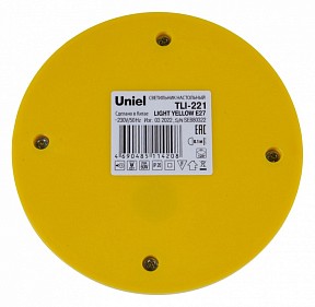 Настольная лампа декоративная Uniel TLI-221 желтый арт. UL-00004506
