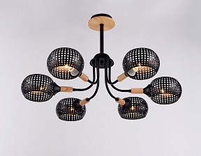 Люстра на штанге Ambrella Light TR дерево арт. TR80167