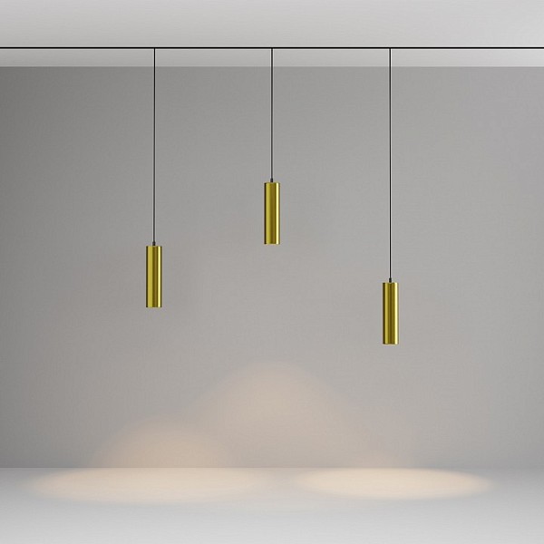 Подвесной светильник Maytoni Focus LED черный арт. TR041-2-12W3K-BBS