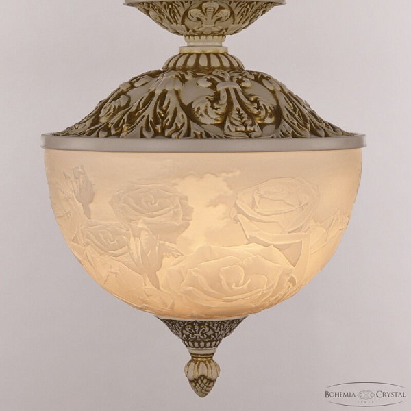 Подвесной светильник Bohemia Ivele Crystal AL7003 белый арт. AL7003P/20 WMG Rose