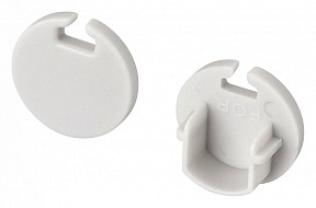 Заглушка Arlight PVC белый арт. 039222
