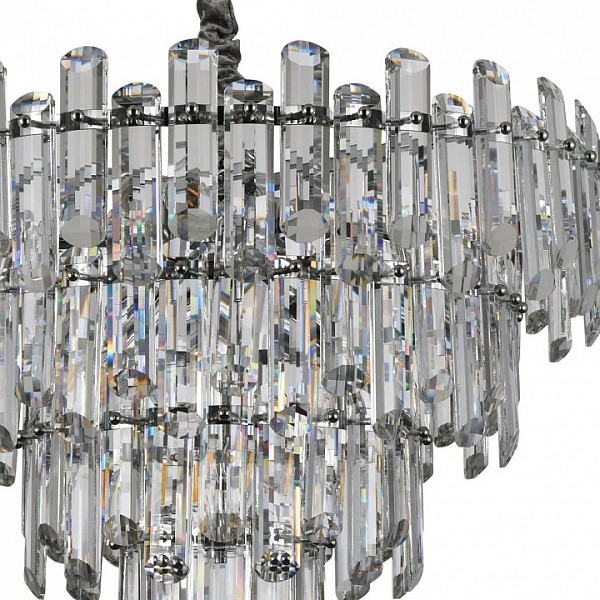 Подвесная люстра Divinare Rosie серый арт. 3511/02 LM-8