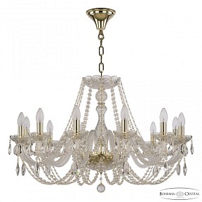 Подвесная люстра Bohemia Ivele Crystal 101 золото арт. 101/12/300 G