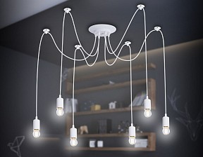 Подвесная люстра Ambrella Light TR белый арт. TR8177