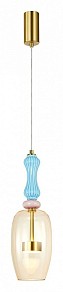 Подвесной светильник Arte Lamp Coral латунь арт. A2405SP-9YL