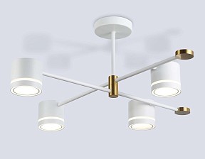 Люстра на штанге Ambrella Light FL белый арт. FL71527