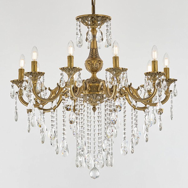 Подвесная люстра Bohemia Ivele Crystal AL7801 золото арт. AL78101/10/250 B FP